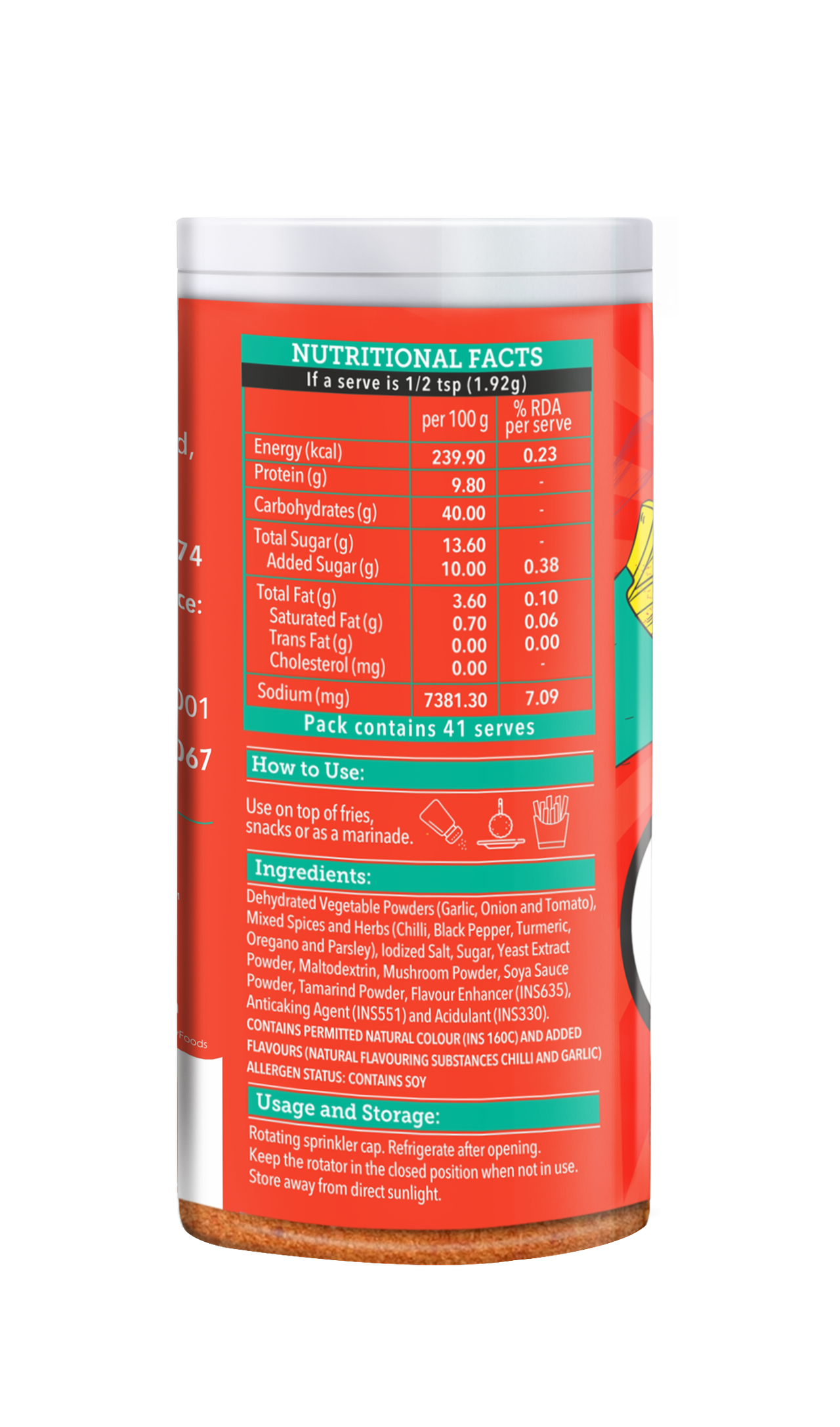 On1y Piri Piri Mix