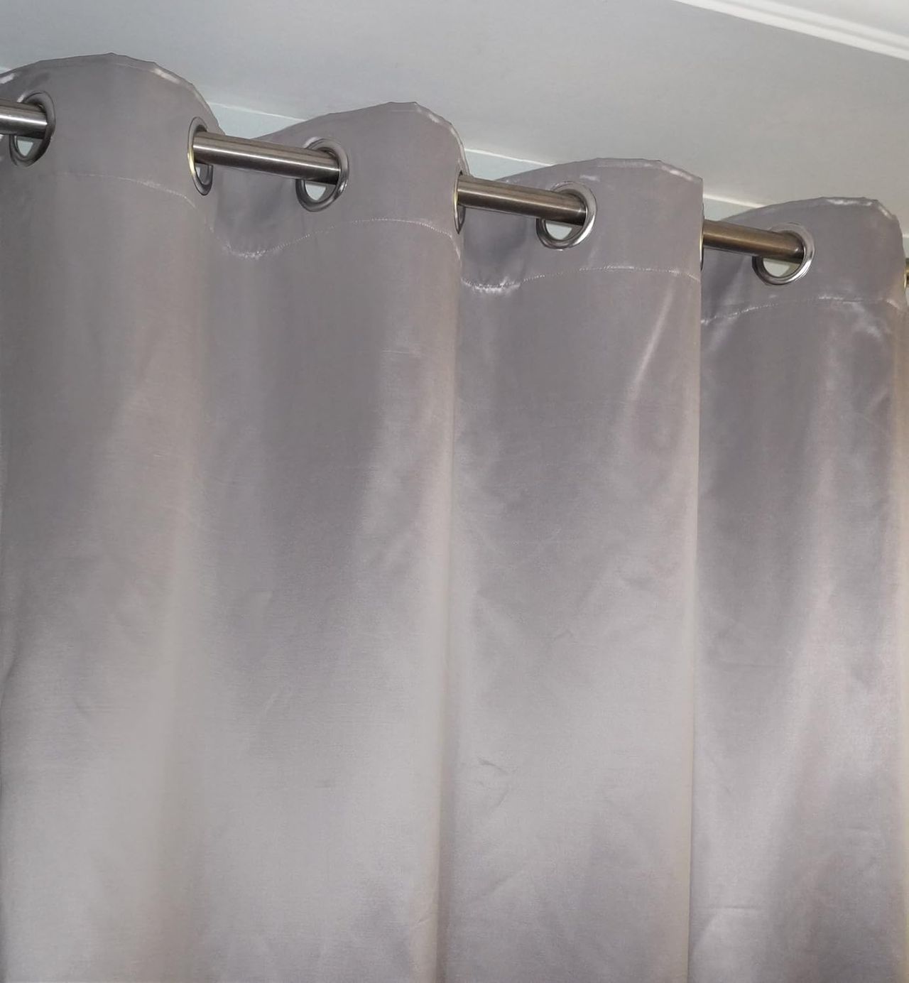 Lushomes Curtain - Lined Metal | 54 x 60 inch