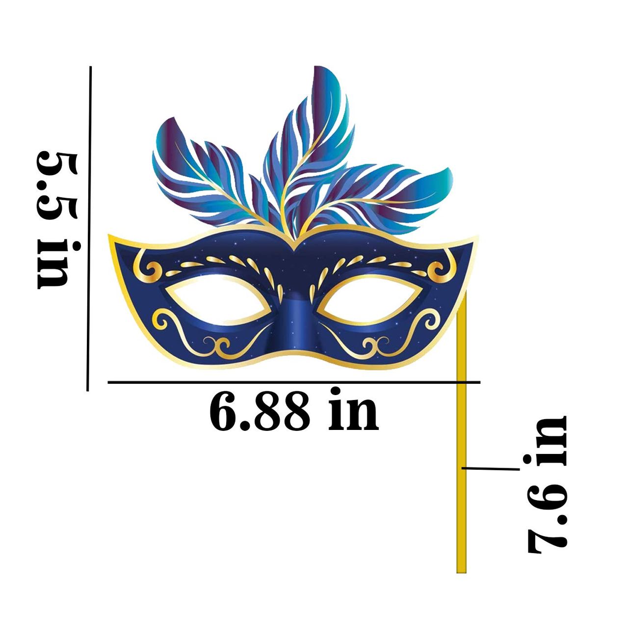 Eye Masks For Party - Assorted