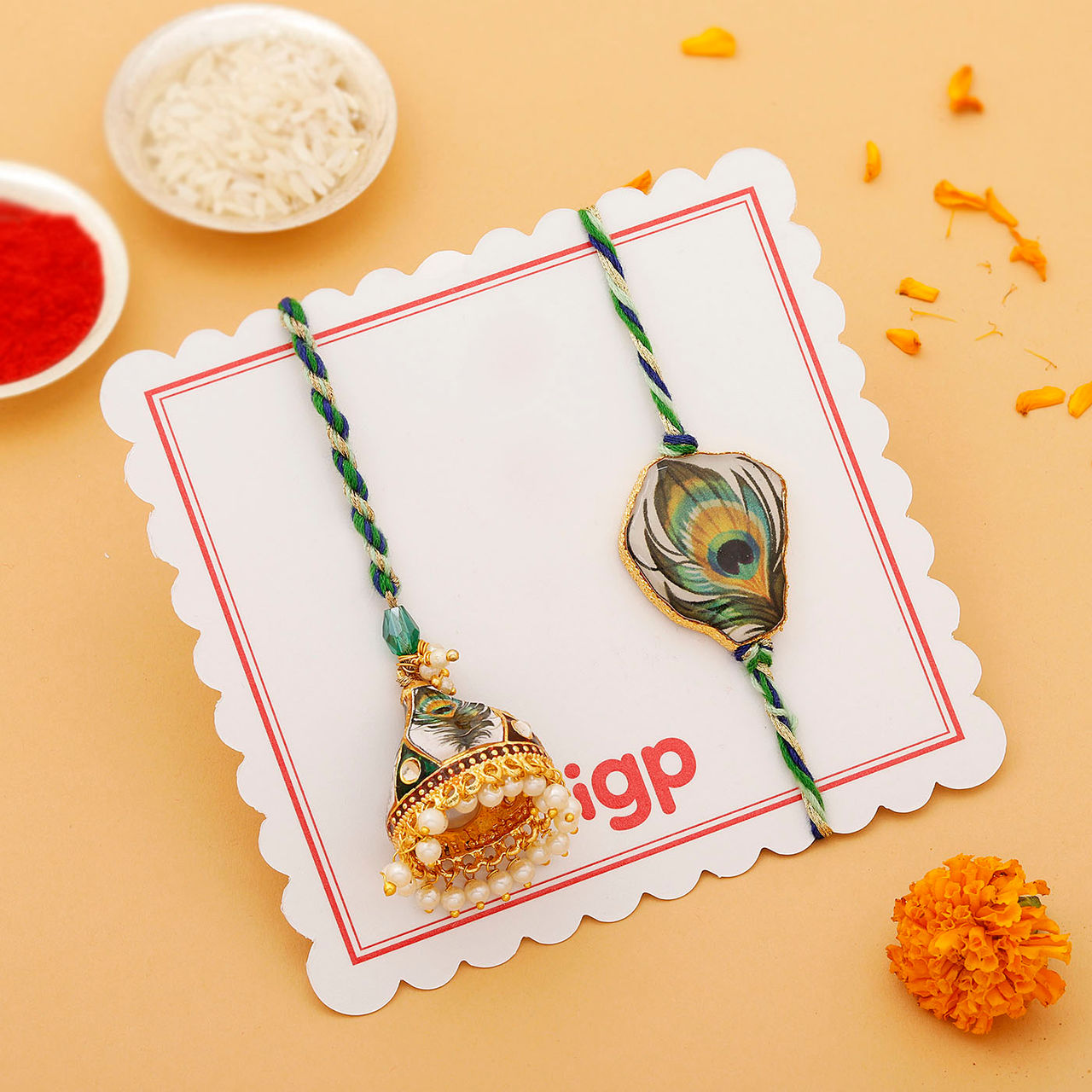 IGP Krishna Rakhi - Artistic Design