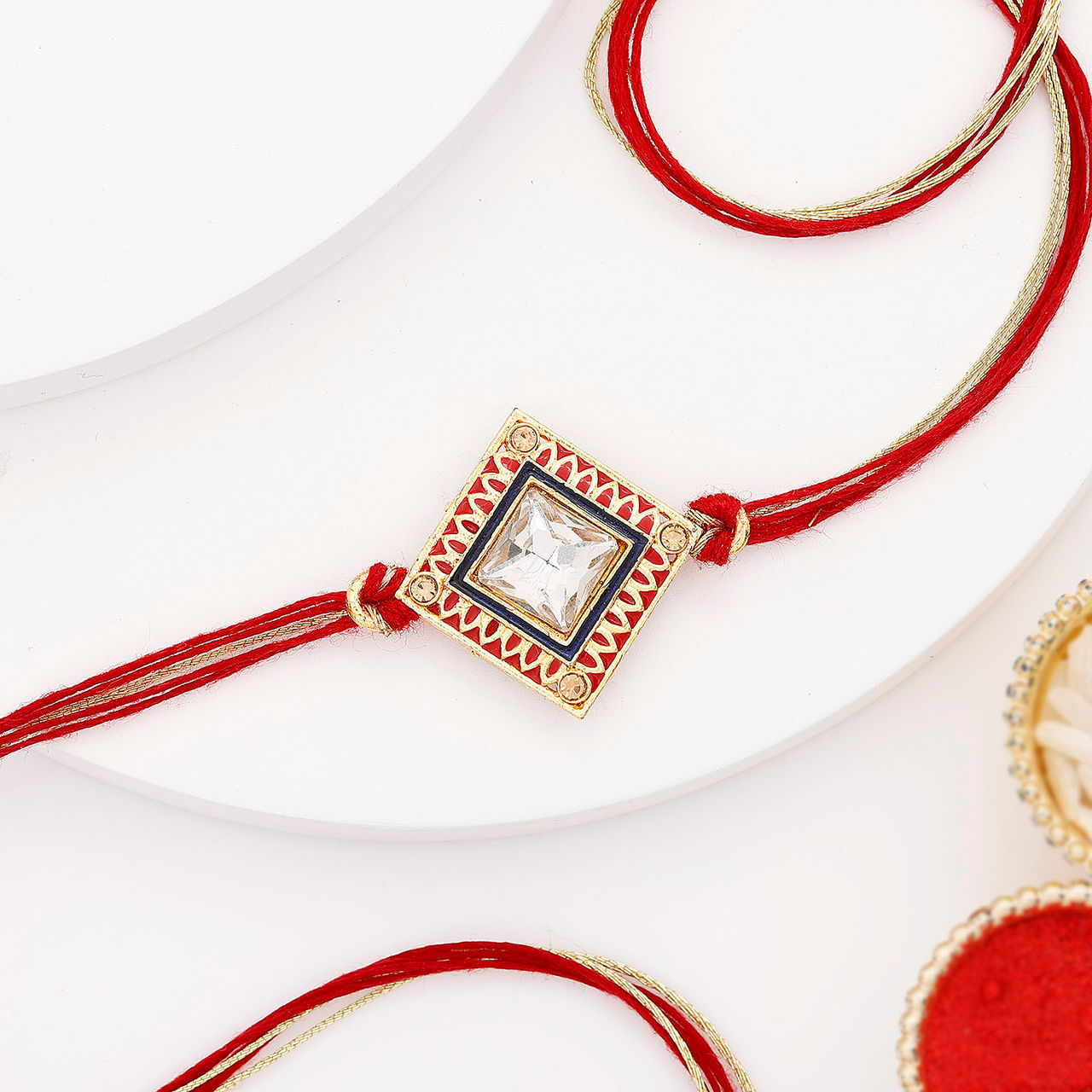 IGP CZ Stone Rakhi