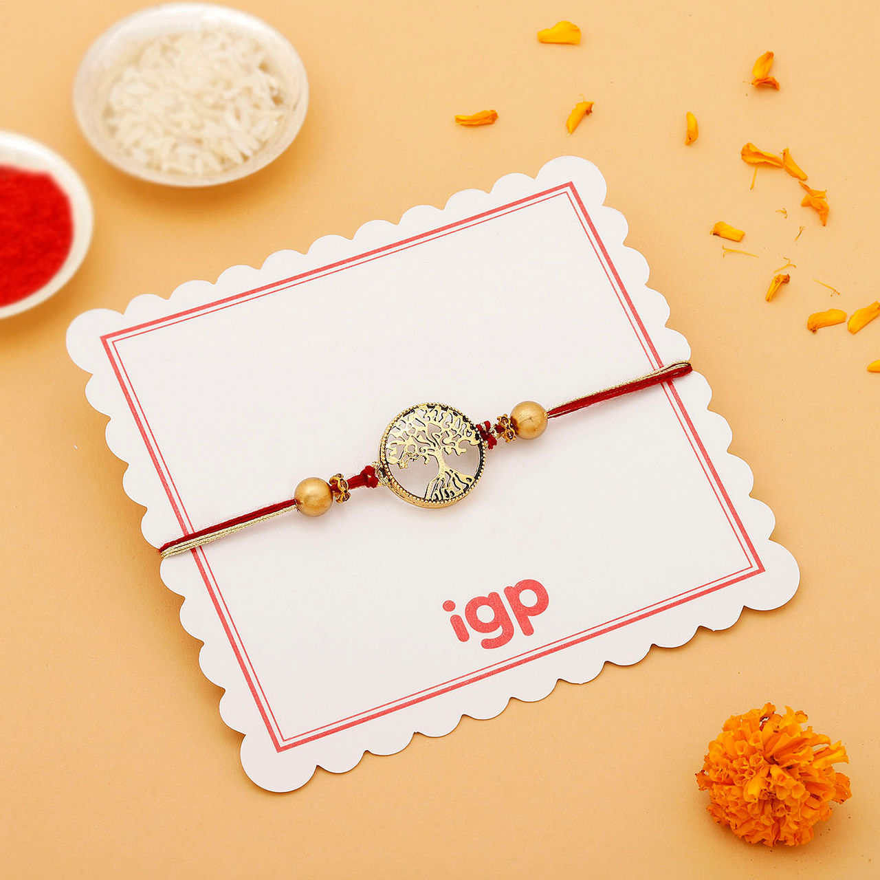 IGP Wishing Tree Rakhi - Unique and Symbolic
