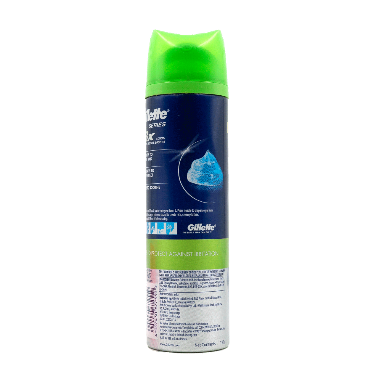 Gillette Series Pure And Sensitive Shave Gel