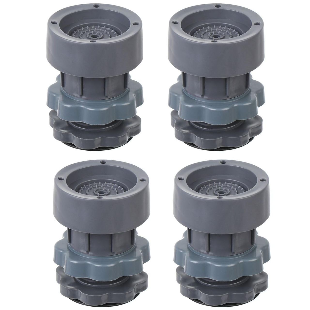 Clazkit Refrigerator Washing Machine Stand, Adjustable Base Set Of 4, Color May Vary