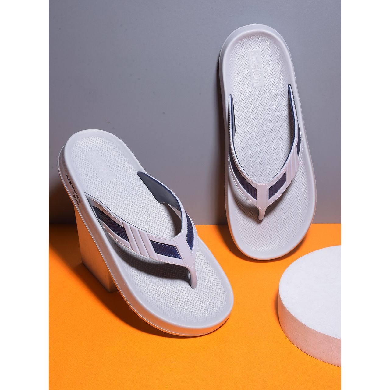 Action Eva Flotter Mens Eva Slippers | Uk | 7 | Lgry