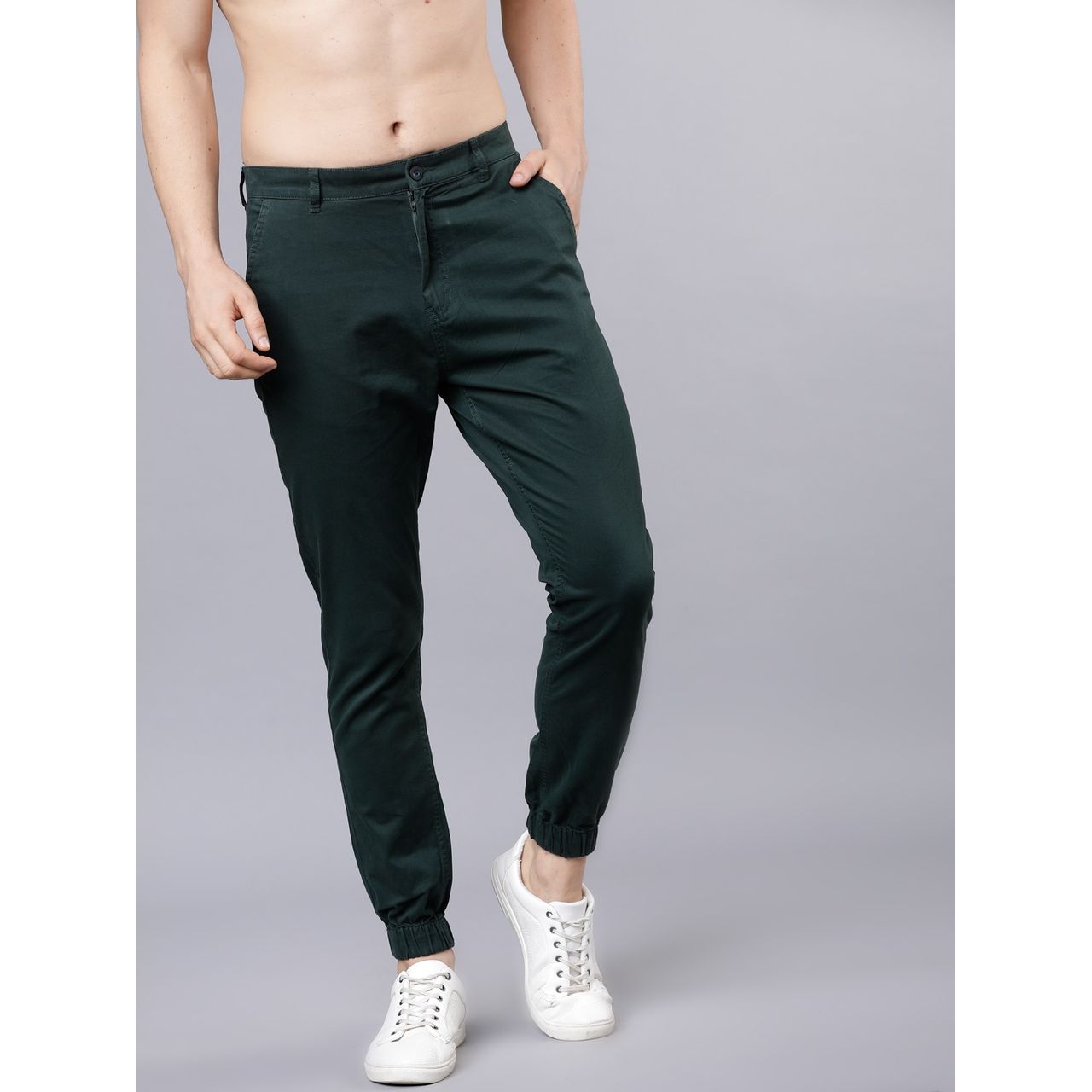 Highlander Men's Slim Fit Joggers | June Bug - 34