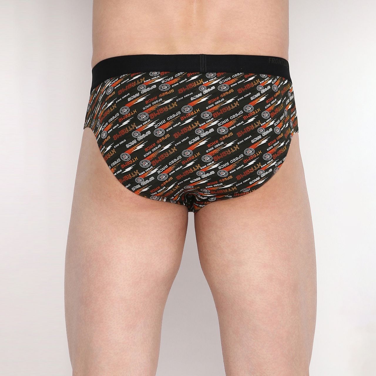 Rupa Colors Men's Mini Brief Printed Style 106 Assorted - 80 cm