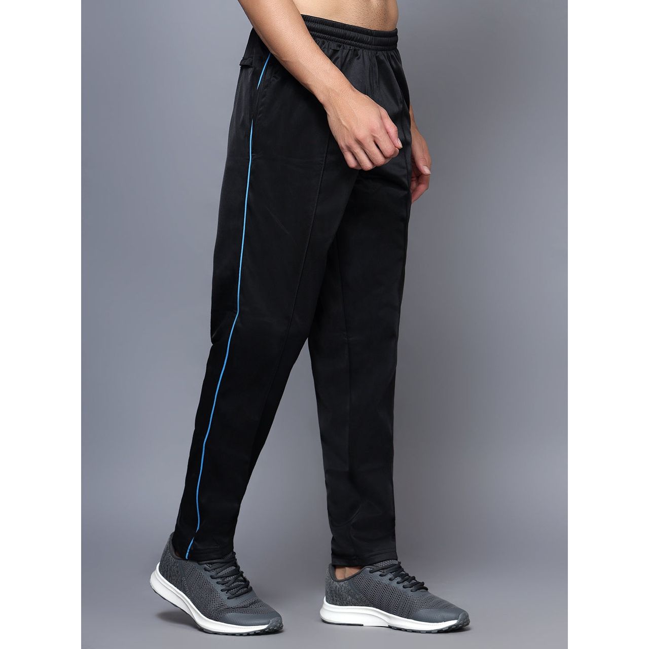 Shiv Naresh Men's Trackpant | 550 - Navy-Cyan | M