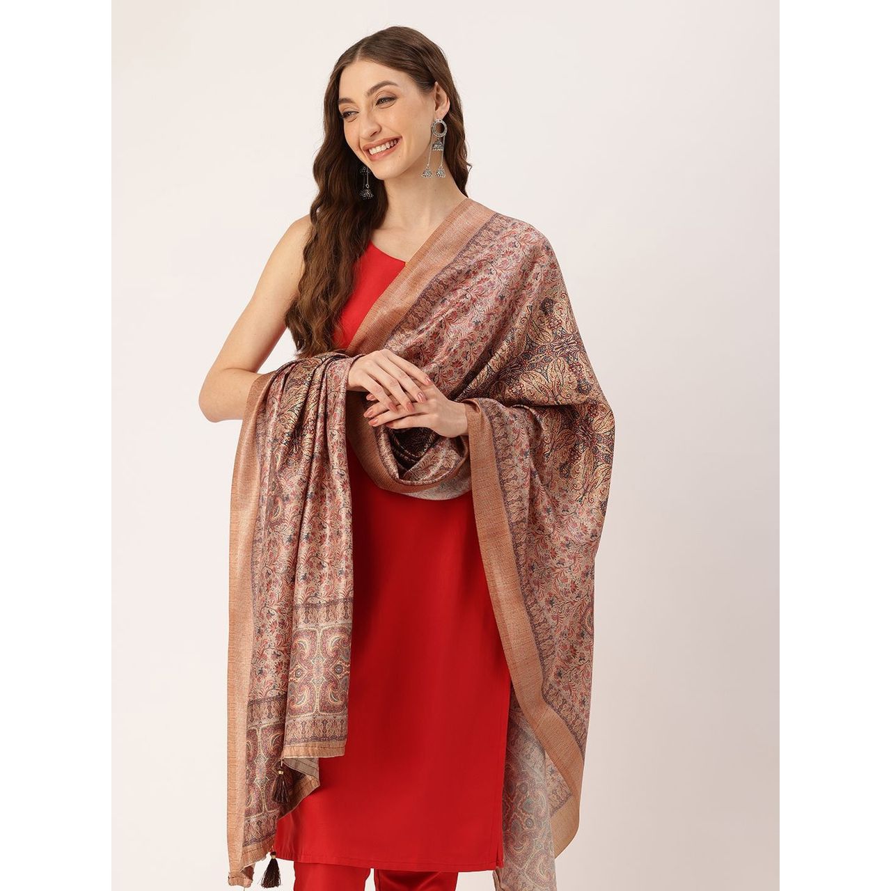 Ishin Multi Color Cotton Dupatta | 1011