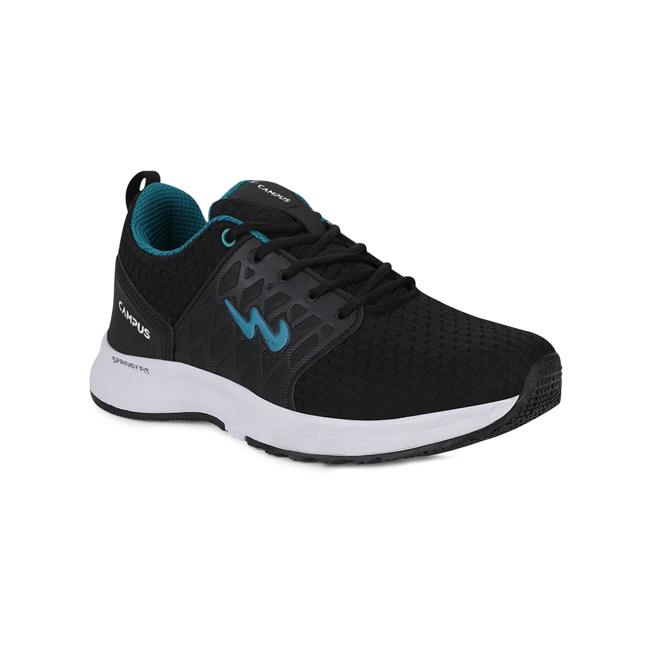 Campus Men's Rodeo Pro Running Shoes | Black | UK10