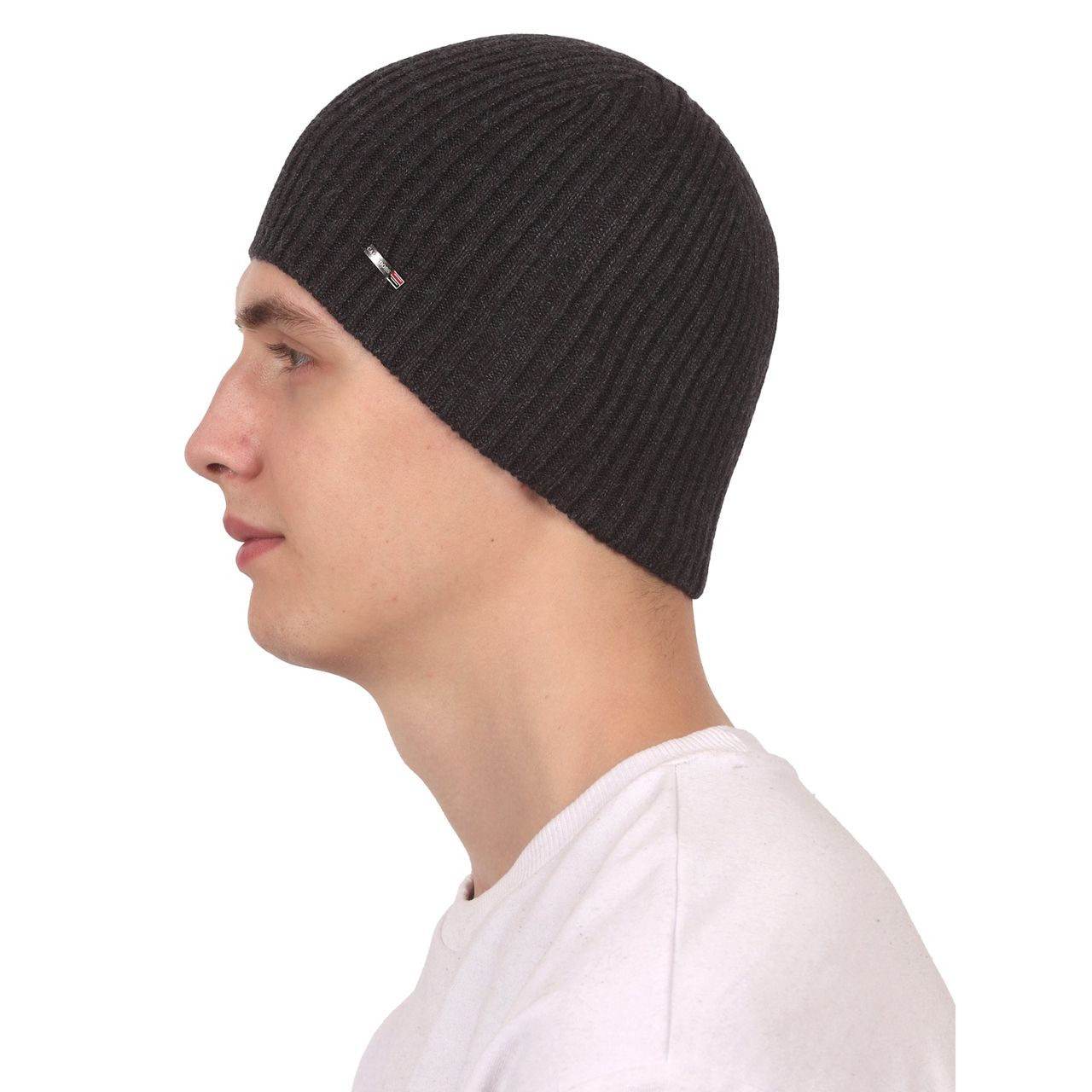 Calvadoss Men's Self Design Beanie | Caps008 | Grey