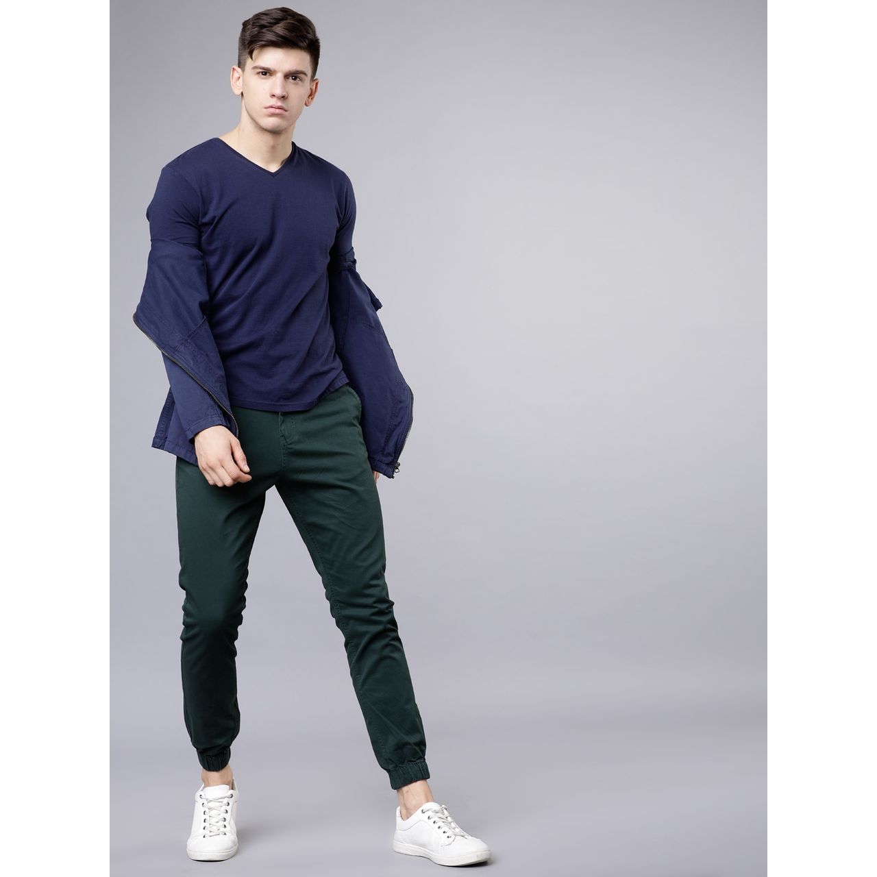 Highlander Men's Slim Fit Joggers | June Bug - 34