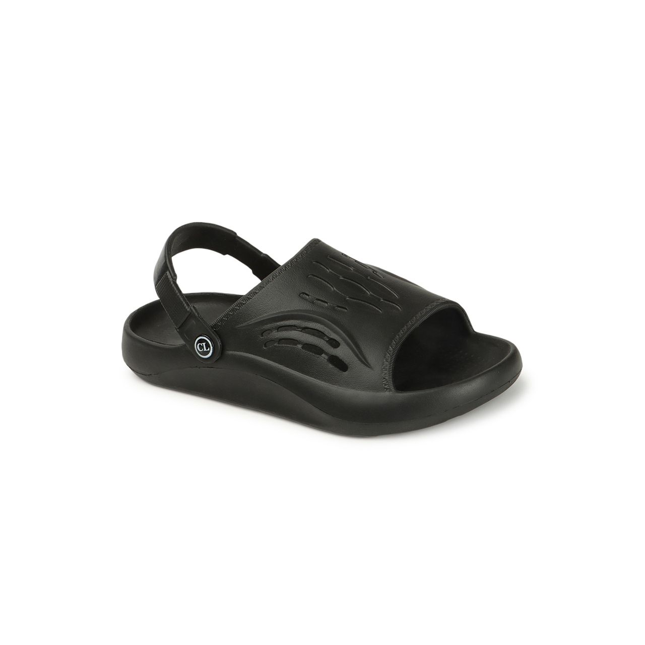 Carlton London Black Comfortable Men Flip Flops | UK 8