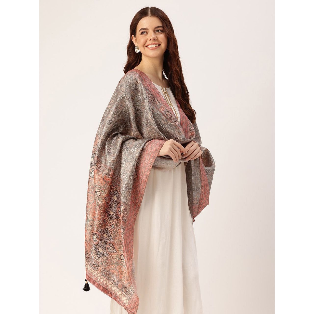 Ishin Multi Color Cotton Dupatta | 1038