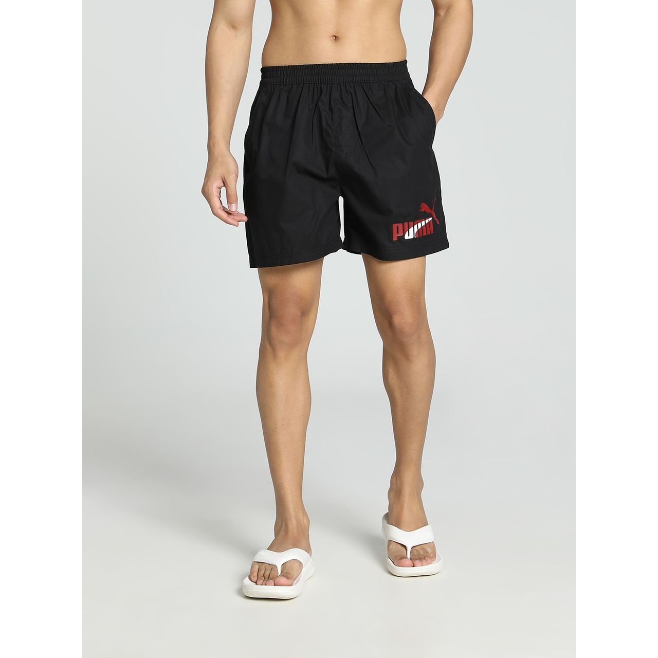 Puma Men s Woven Boxers | Black - XXL