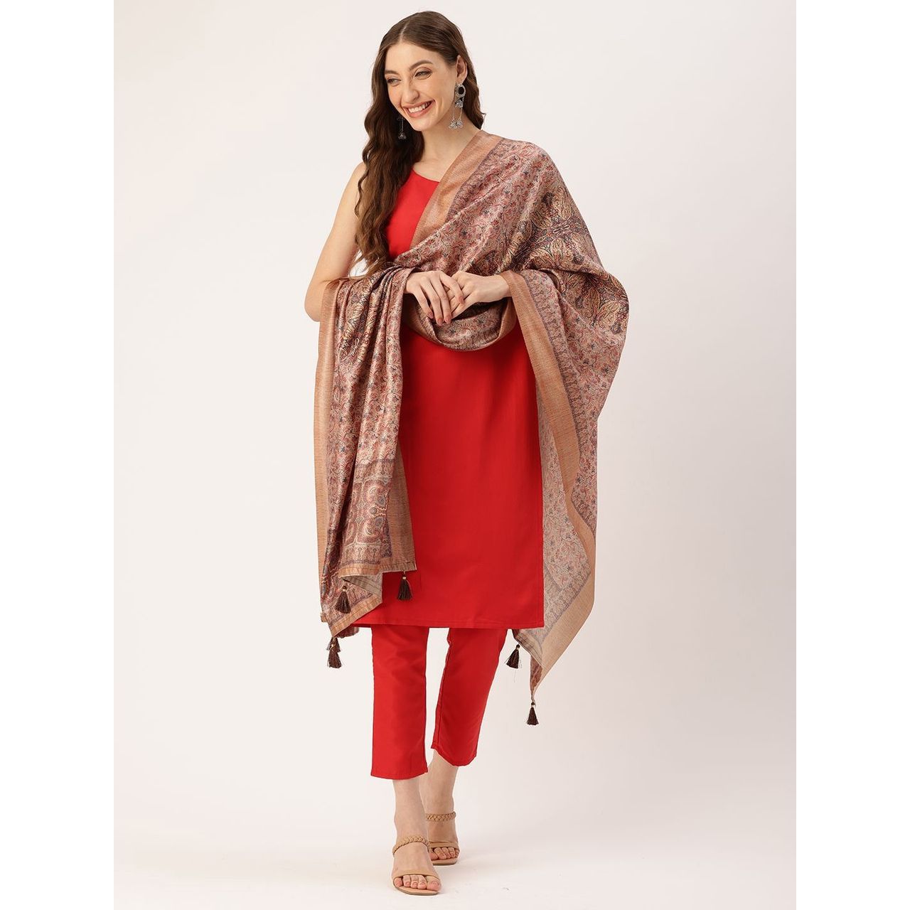 Ishin Multi Color Cotton Dupatta | 1011