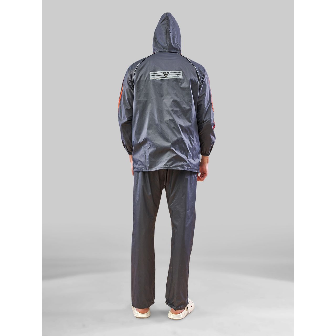 Lux Venus Reversible Rain Suit for Men - Grey | XL