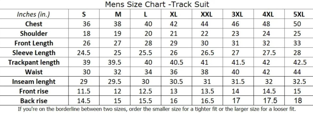 Shiv Naresh Unisex Tracksuit | SNTSW105M | Airforce - XL