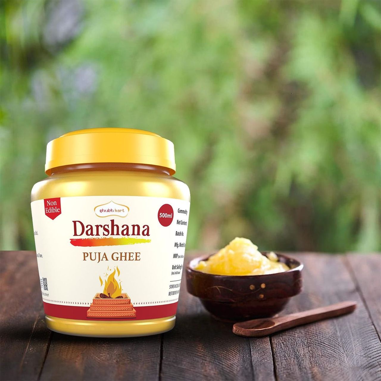 Shubhkart Darshana Puja Ghee 500 ml Combo