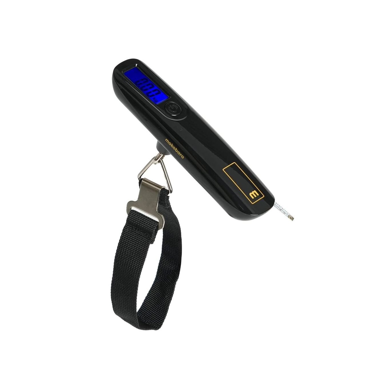 Mokobara Metal and Nylon Luggage Scale | Black