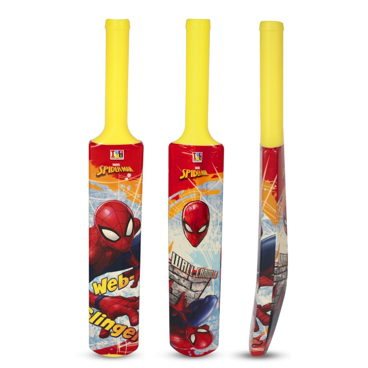 Itoys My First Bat & Ball No. 1-ultimate Spiderman (Colour May Vary)