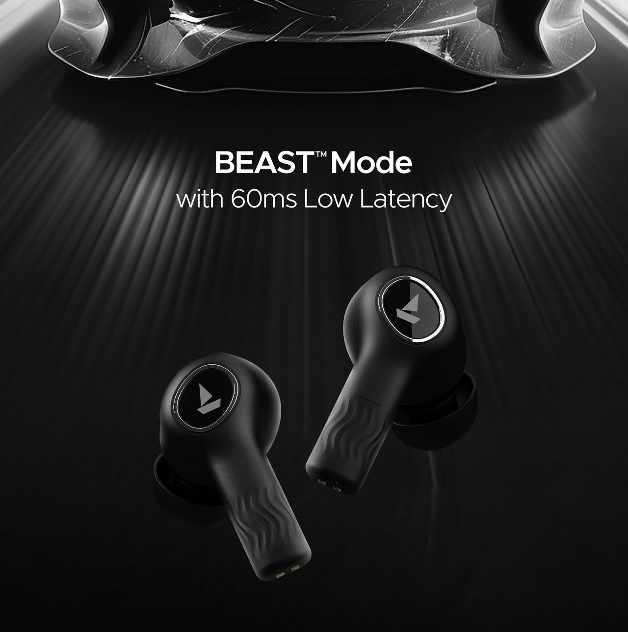 boAt Nirvana Ion TWS Earbuds w/ 120 HRS Playback & Crystal Bionic Sound (Charcoal Black)