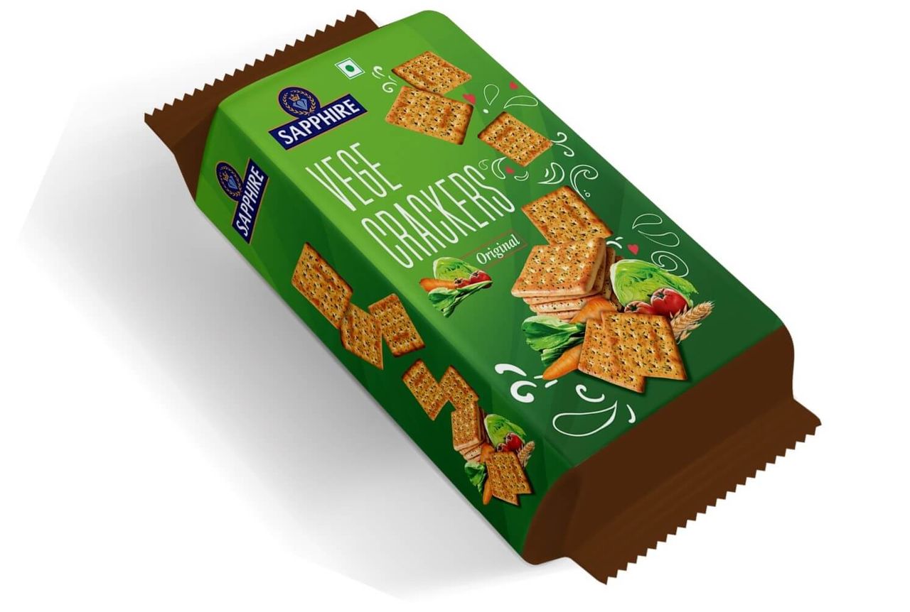 Sapphire Veg Cracker 350 g Combo