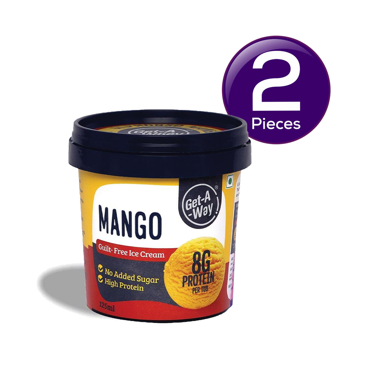 Get-A-Way Mango Ice Cream Cup 125 ml Combo