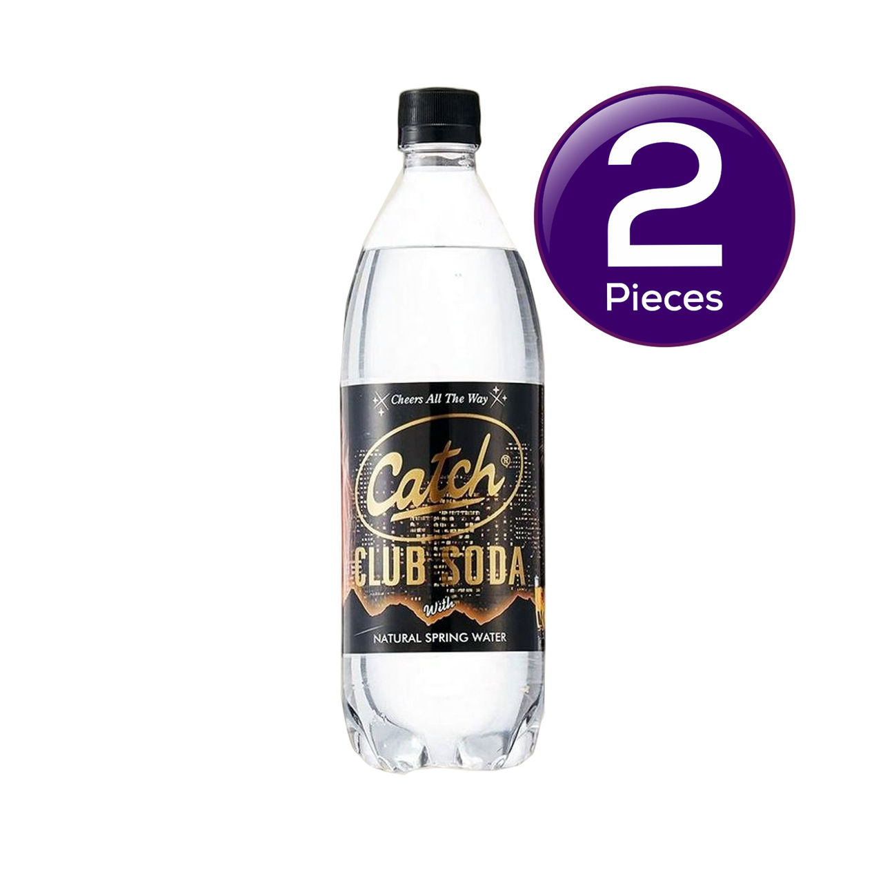 Catch Club Soda 750 ml Combo