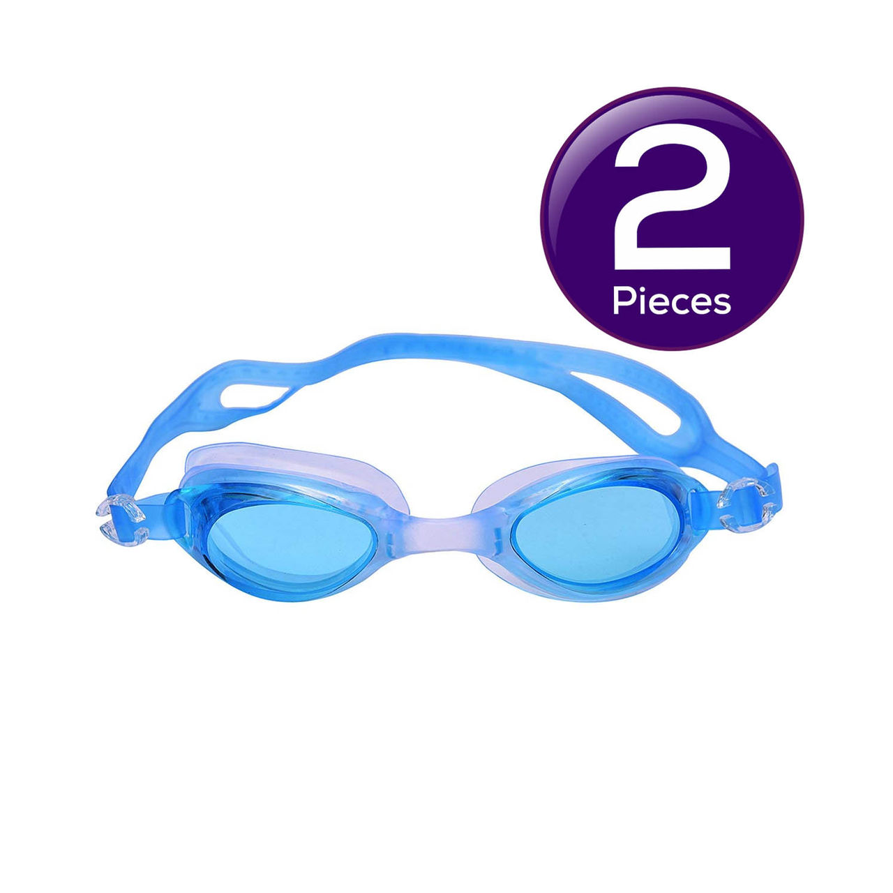 Classic Distributor Swimming Goggles - Vibrant Assorted Colors for Kids 1 pc Combo