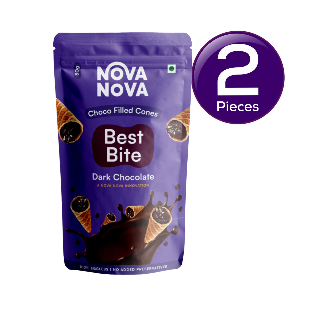 Nova Nova Best Bite- Dark Chocolate 50 g Combo
