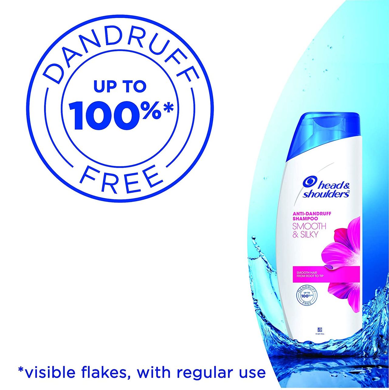 Head & Shoulders Anti-Dandruff Smooth & Silky Shampoo 180 ml Combo