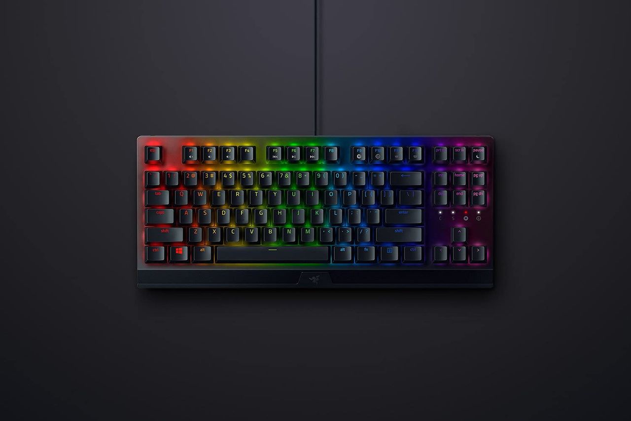 Razer Blackwidow V3 Tenkeyless - Mechanical Wired Gaming Keyboard Black