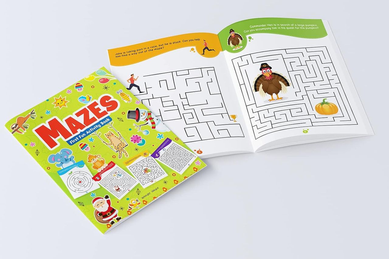 Mazes - First Fun Activity Books for Kids
