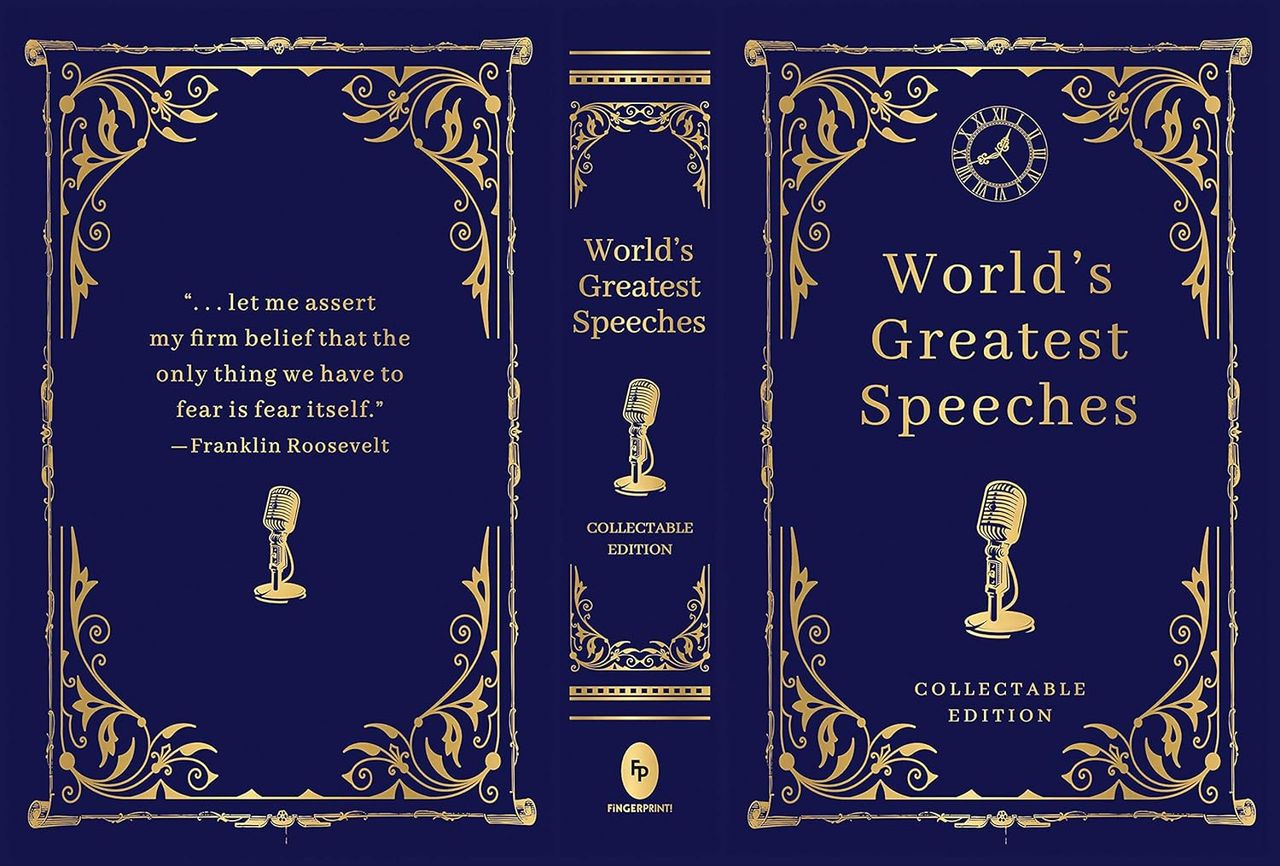 World's Greatest Speeches (Deluxe Hardbound Edition)