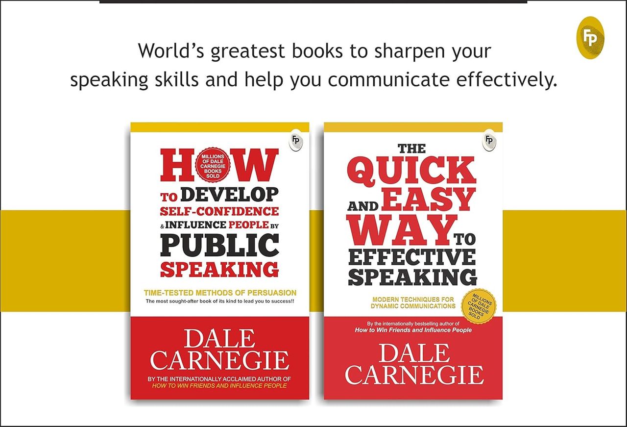 World's Greatest Books On Public Speaking - Set of 2 Books