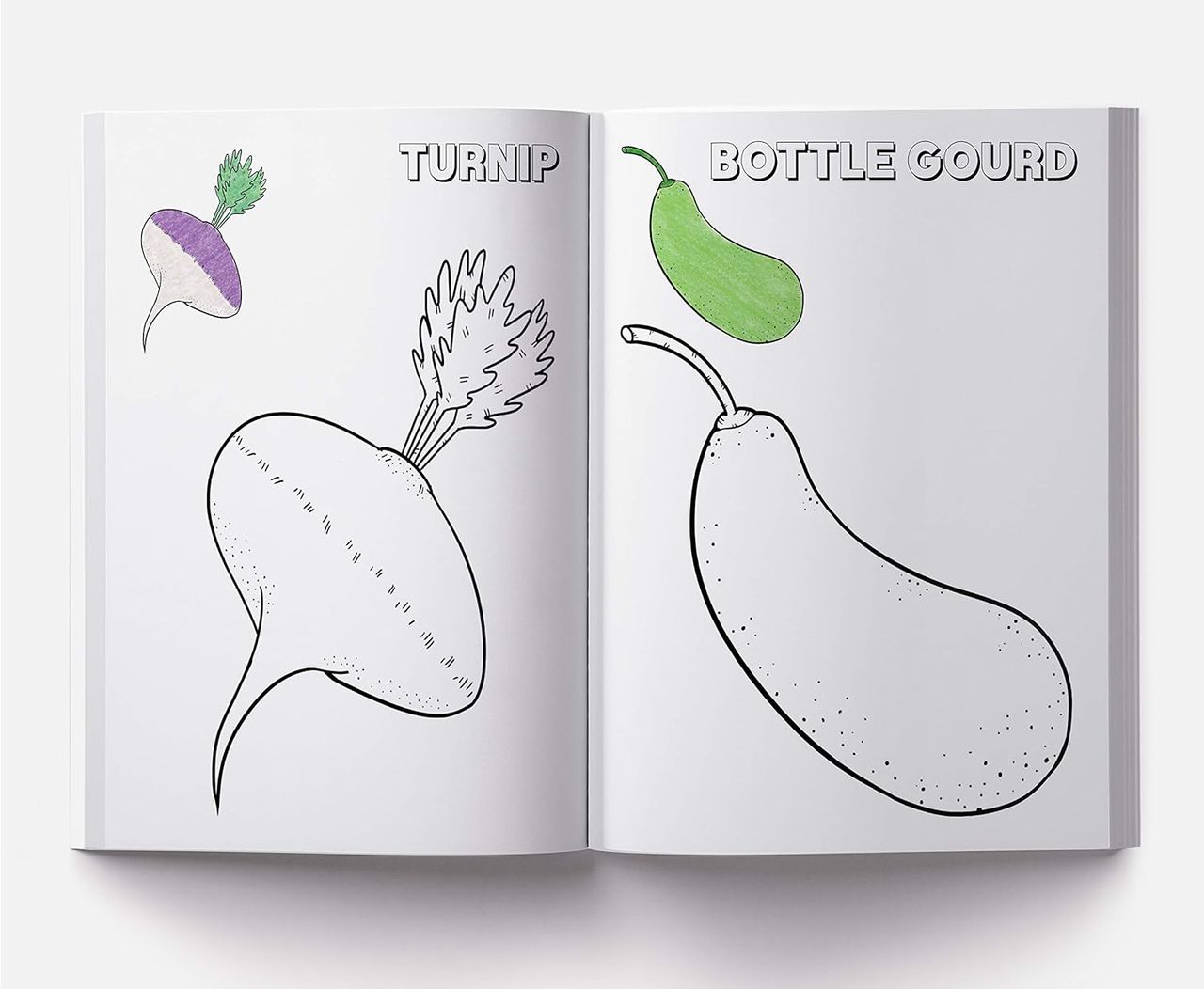 Colouring Book Of Vegetables Creative Crayons Series - Crayon Copy Colour Books