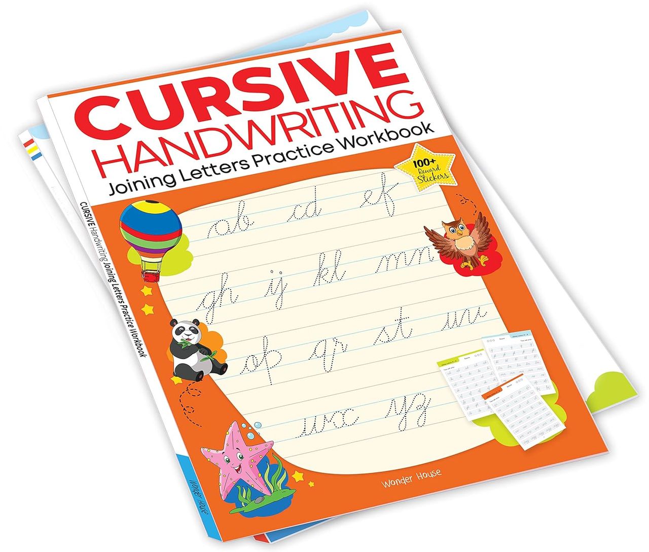 Cursive Handwriting - Joining Letters Practice Workbook For Children