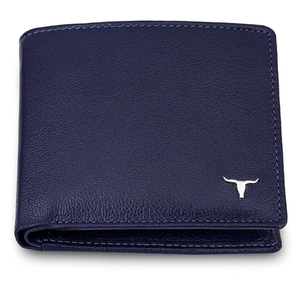 Urban Forest Men's George Leather Wallet | Blueberry