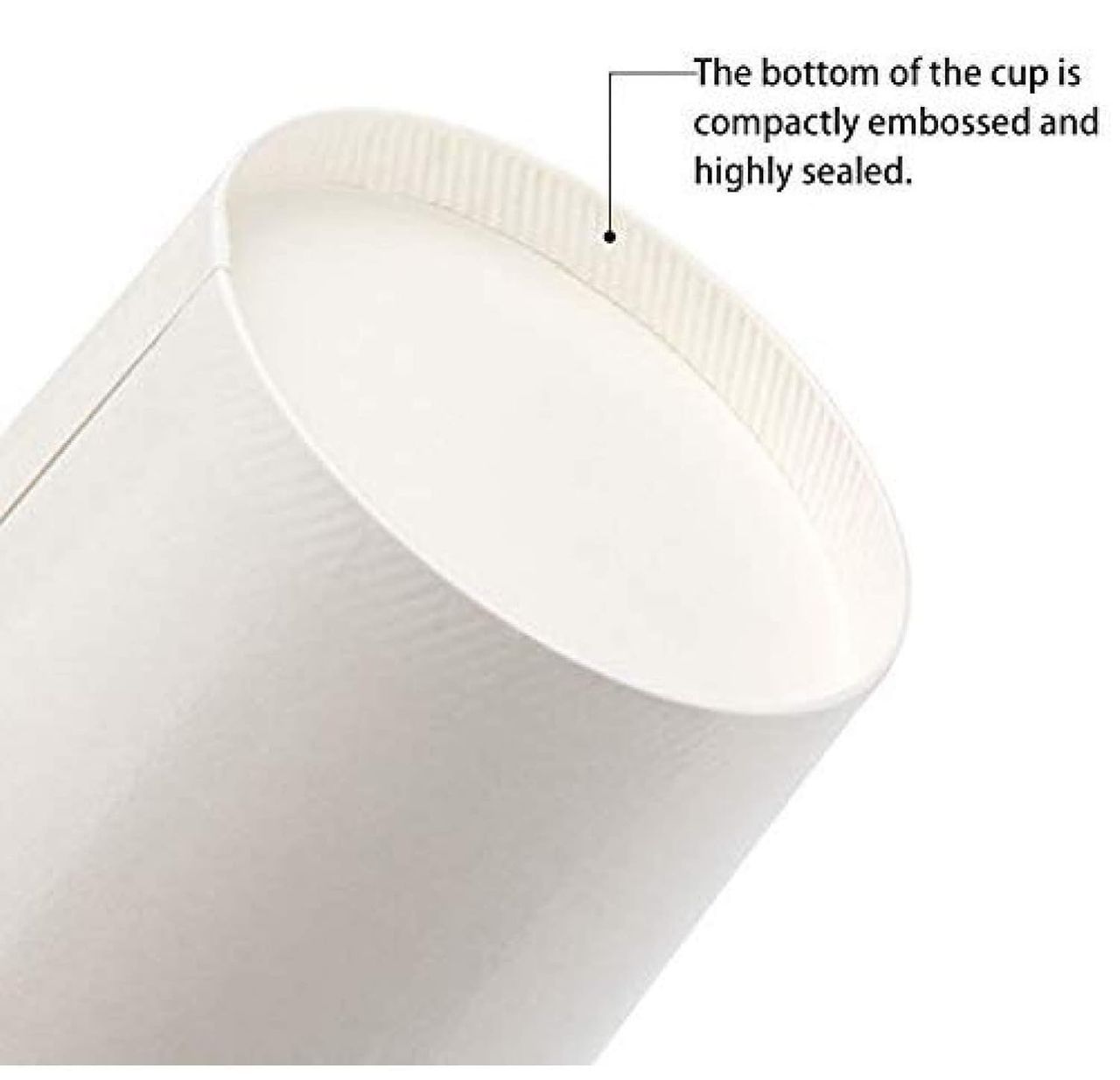 Tempware Disposable White Paper Container 1000Ml Pack Of 10
