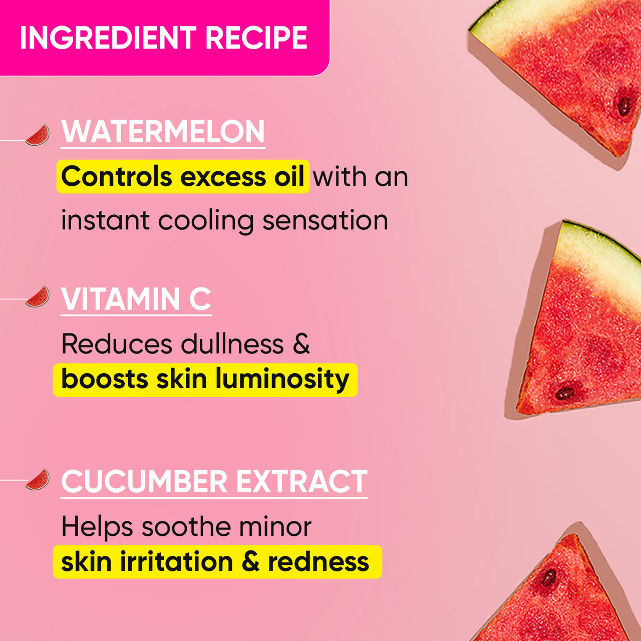 Dot & Key Watermelon Superglow Facial Gel Cleanser 100 ml Combo