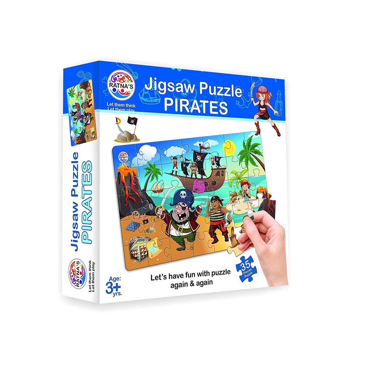 Ratna's Little Jigsaw Puzzle Pirates | Assorted