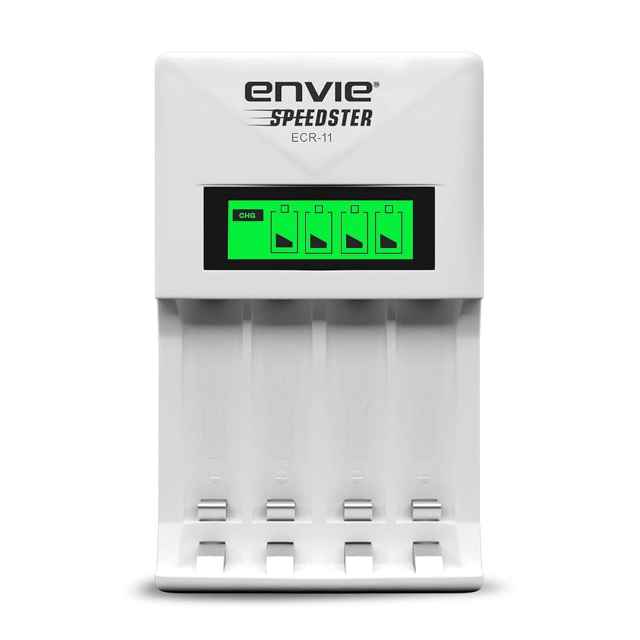 Envie Ecr-011 Speedster Fast Charger For Aa & Aaa Rechargeable Batteries