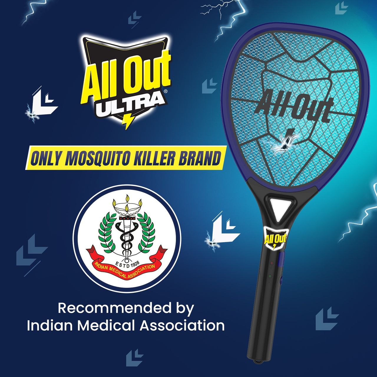 All Out Mosquito Kill Racquet