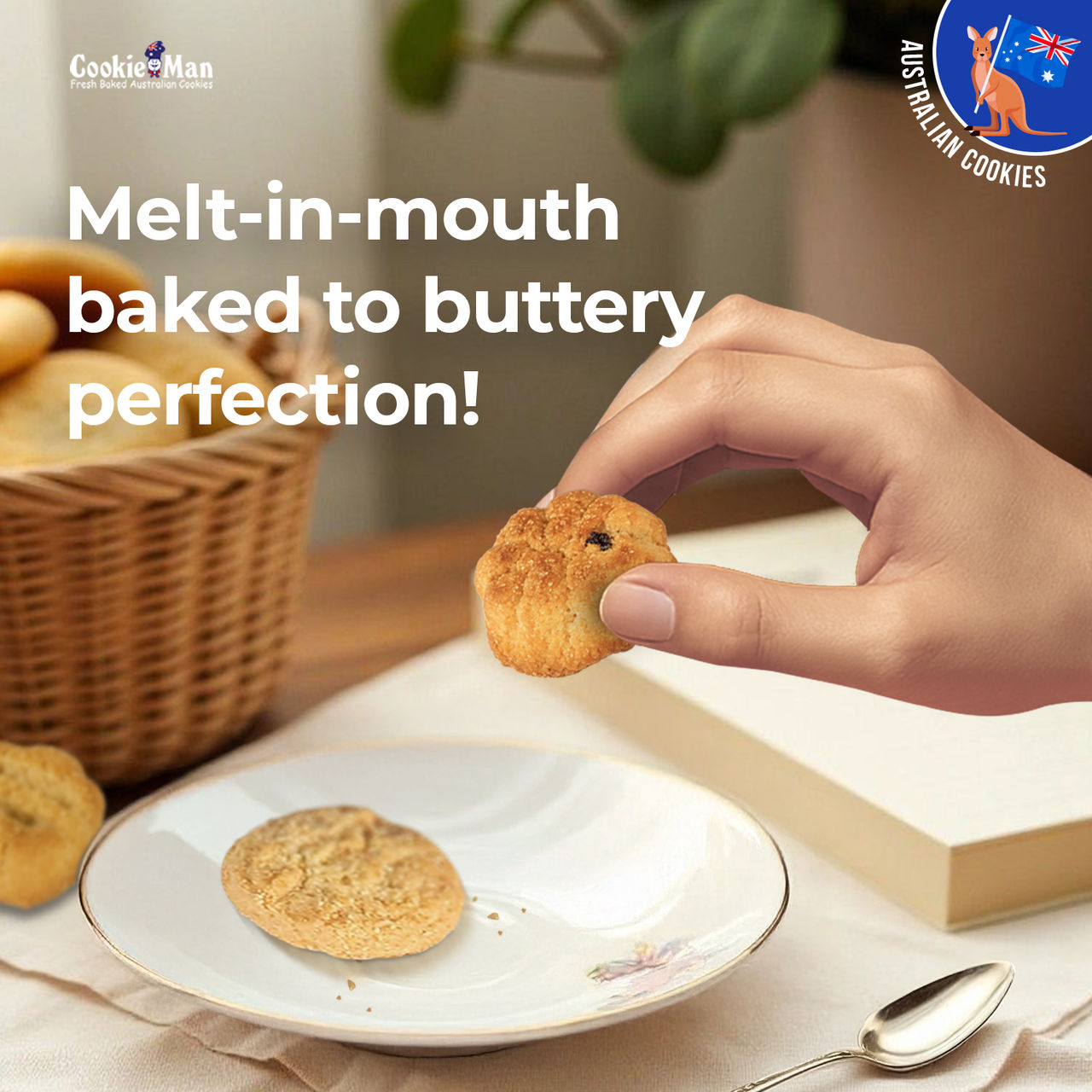 Cookie Man Danish Butter Cookies Biscuits
