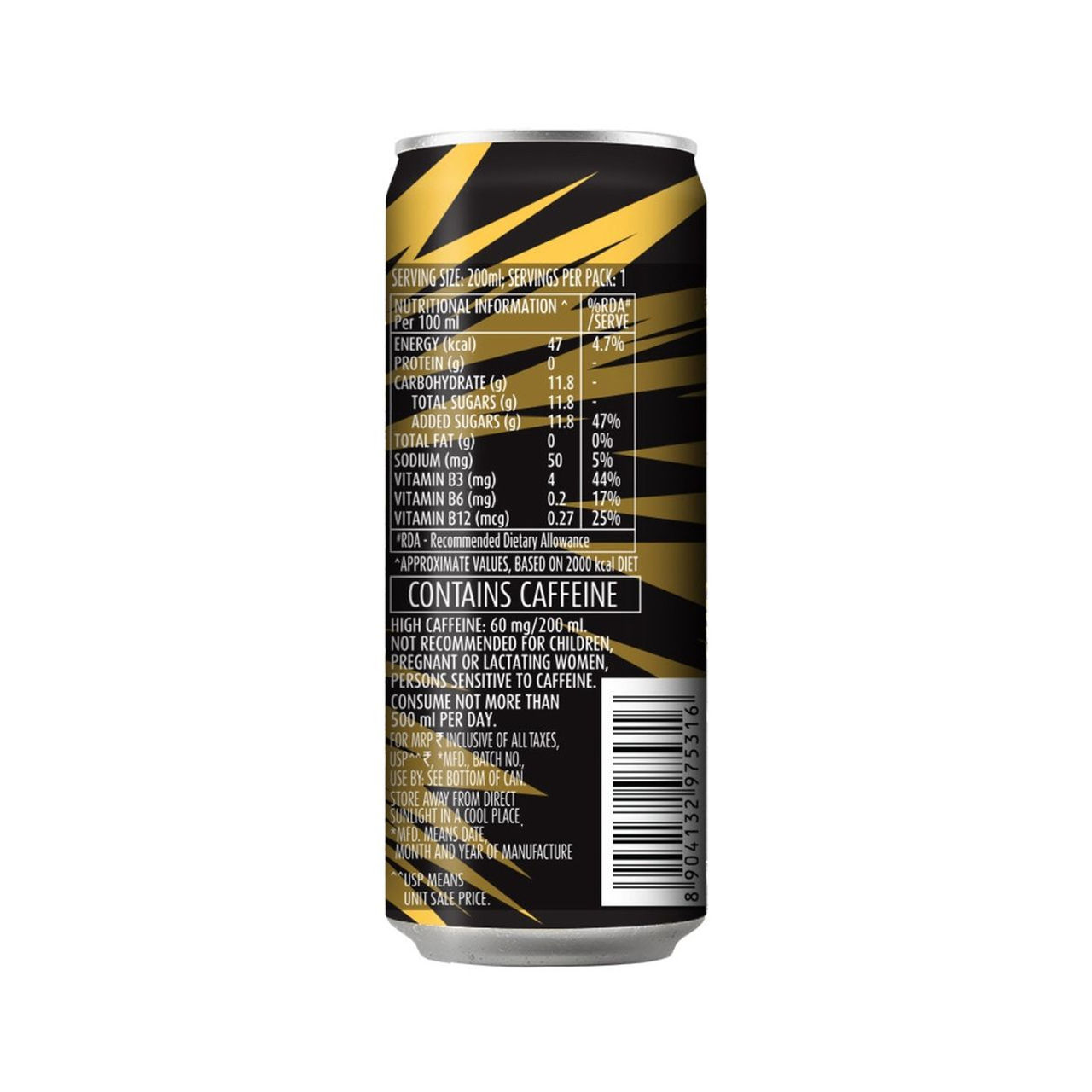 Campa Mixed Berries Energy Drink