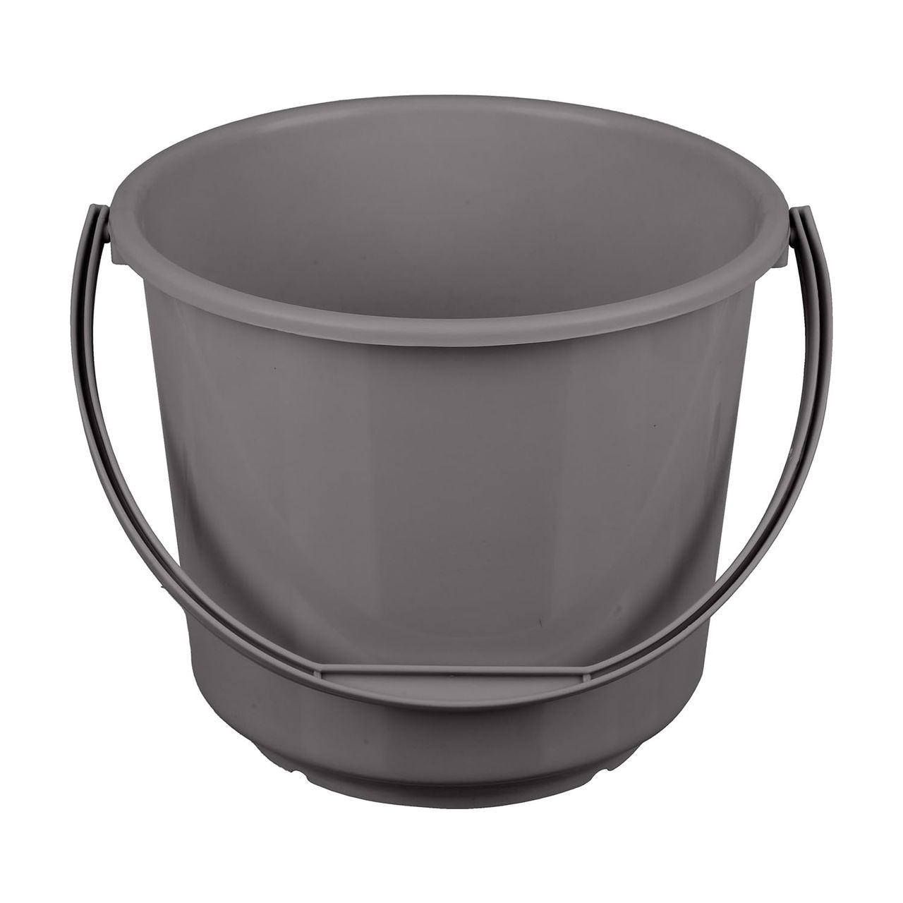 Kuber Industries Plastic Bucket for Cleaning & Storage|Plain Bucket|5 L|Pack of 2|Multi