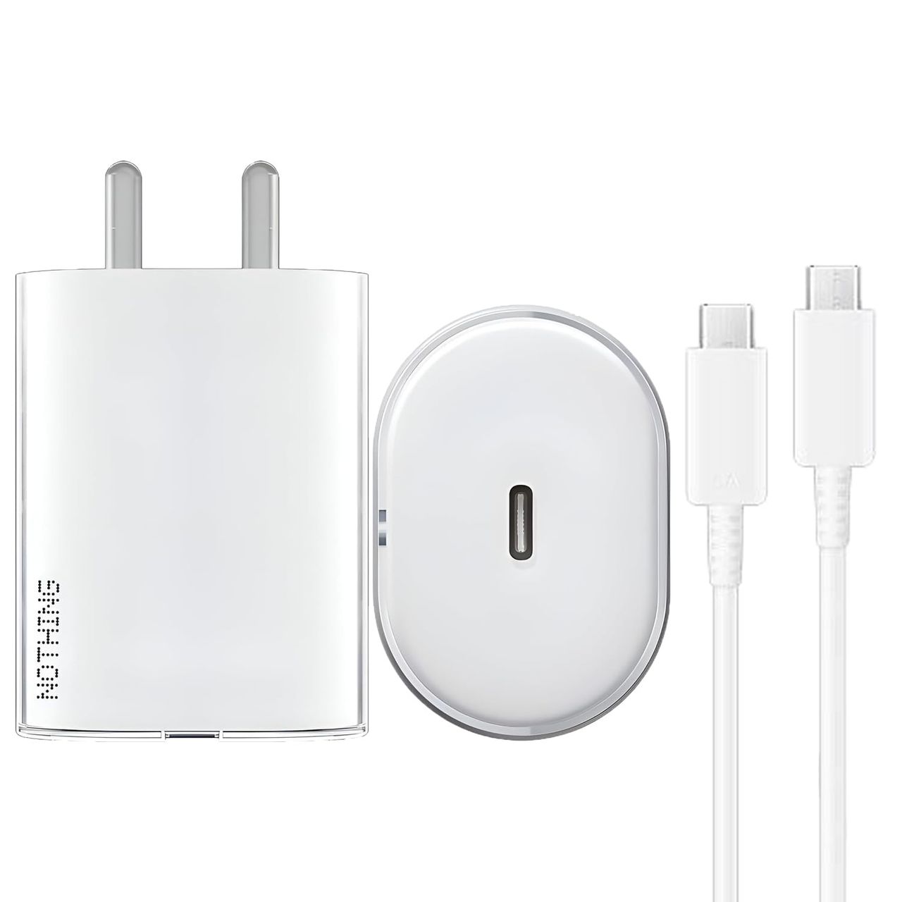 Sounce 45W Type-C Fast Charging Charger | PD 3.0 & PPS | For Nothing Phone 2-Phone 1 | White