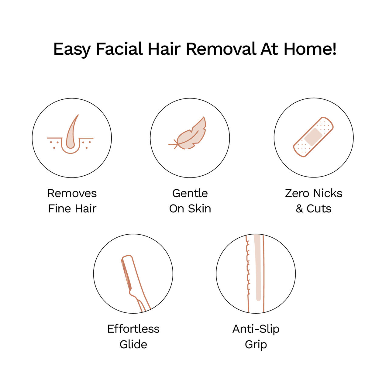 FURR By Pee Safe Face Razor | Gentle & Effective for All Skin Types