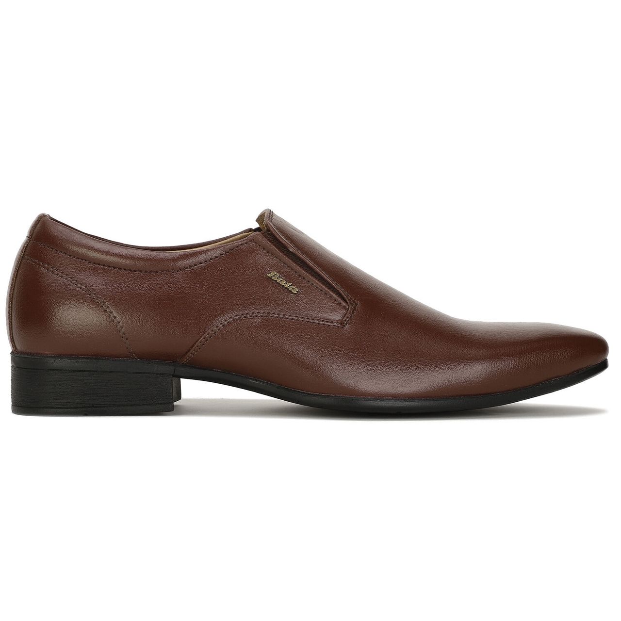 Bata Formal Slip-On Shoes For Men | Brown | UK 7